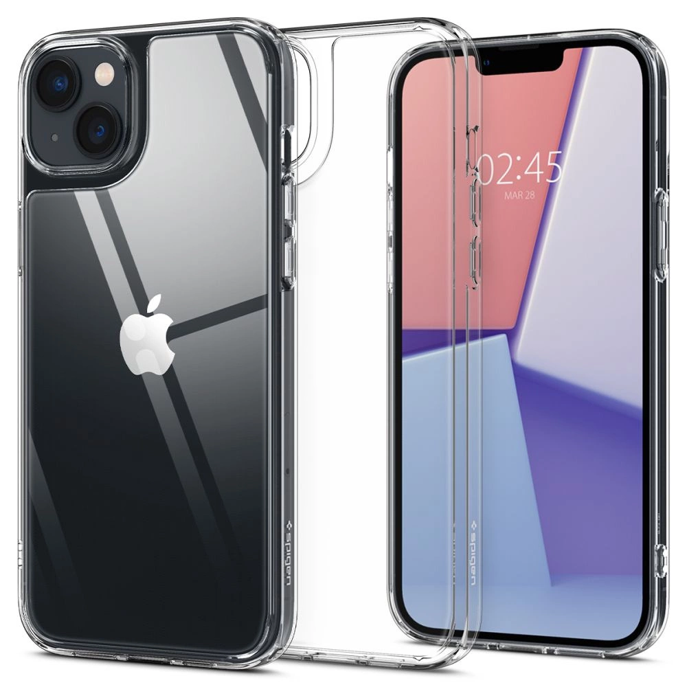 Spigen Quartz Hybrid dėklas iPhone 14 Plus – skaidrus
