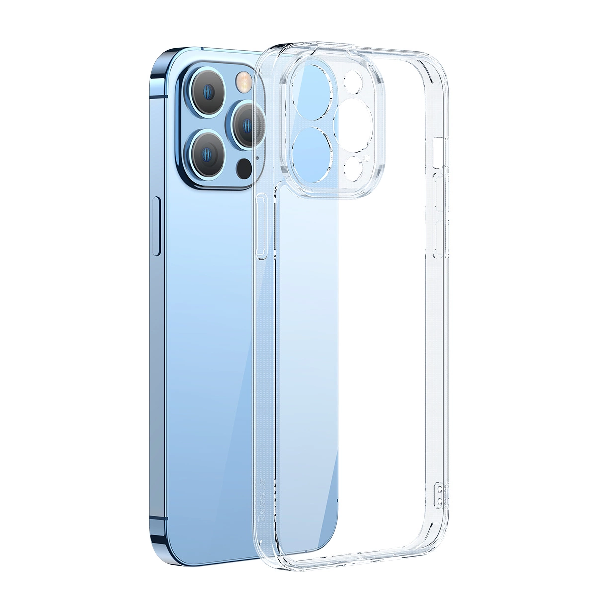Baseus SuperCeramic Series stiklinis dėklas iPhone 13 Pro 6,1" 2021 + valymo rinkinys