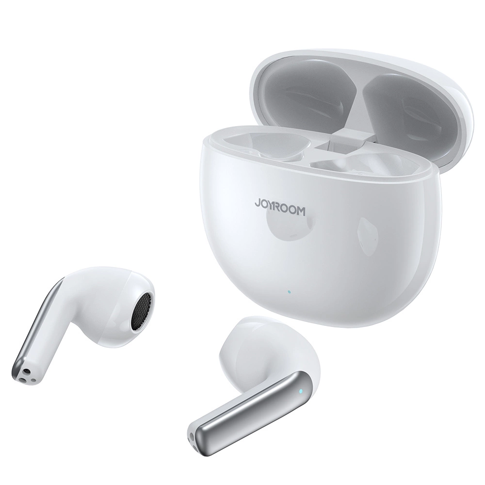 Joyroom Jpods Series JR-PB1 TWS ENC IPX4 bevielės ausinės – baltos