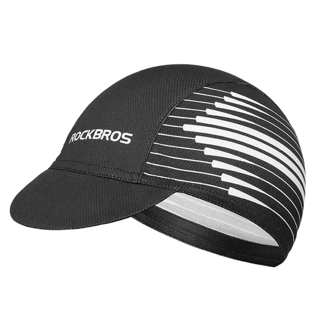 Rockbros MZ10023 dviračių kepuraitė su snapeliu - juoda