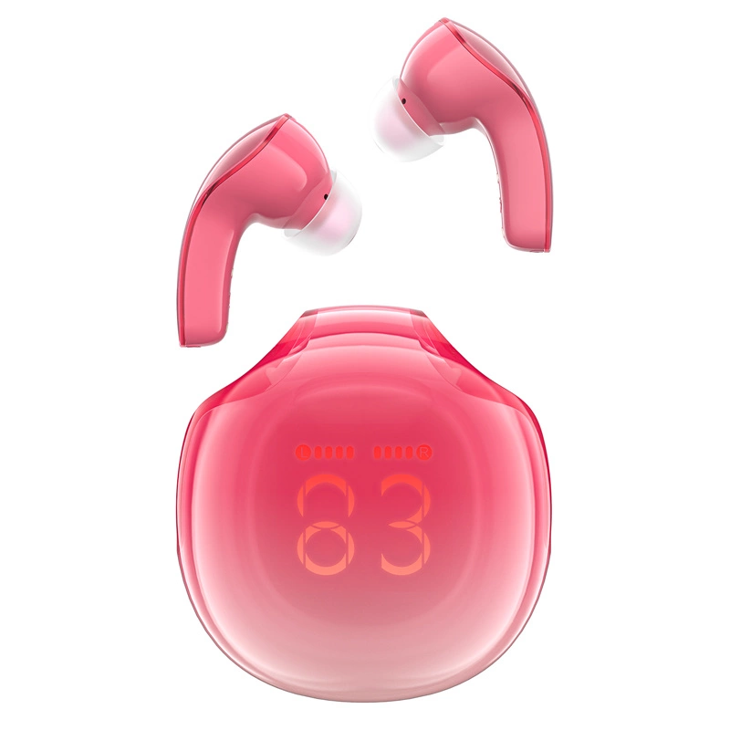 Acefast T9 Bluetooth 5.3 in-ear belaidės ausinės - raudonos