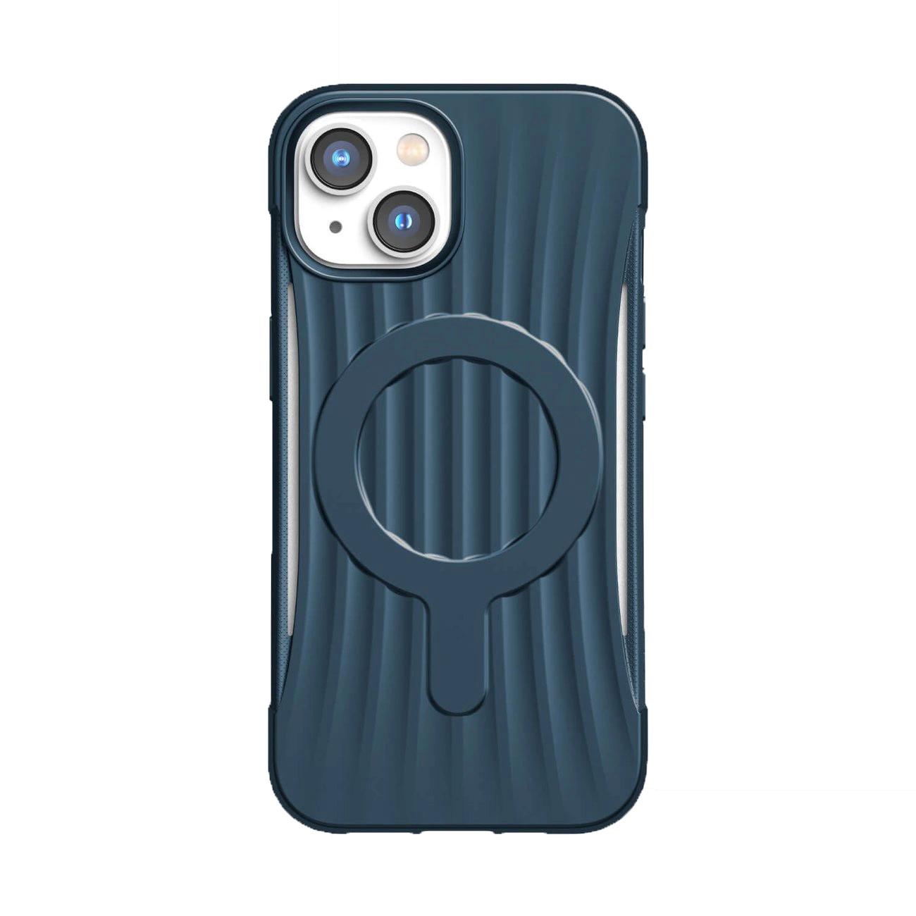 Raptic X-Doria Clutch dėklas iPhone 14 Plus, MagSafe nugarėlės dangtelis, mėlynas