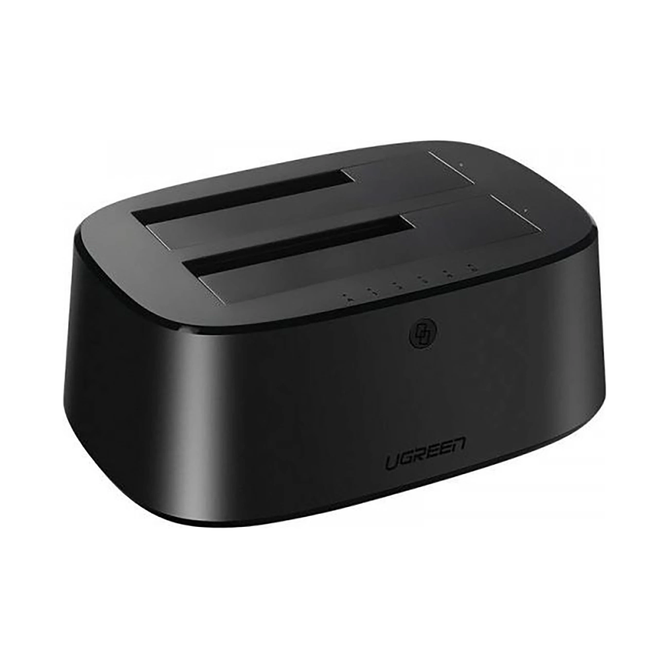 Ugreen CM198 50857 dokavimo stotelė su USB 3.0 SATA 2,5" / 3,5" SSD / HDD diskams, EU maitinimas – juodas