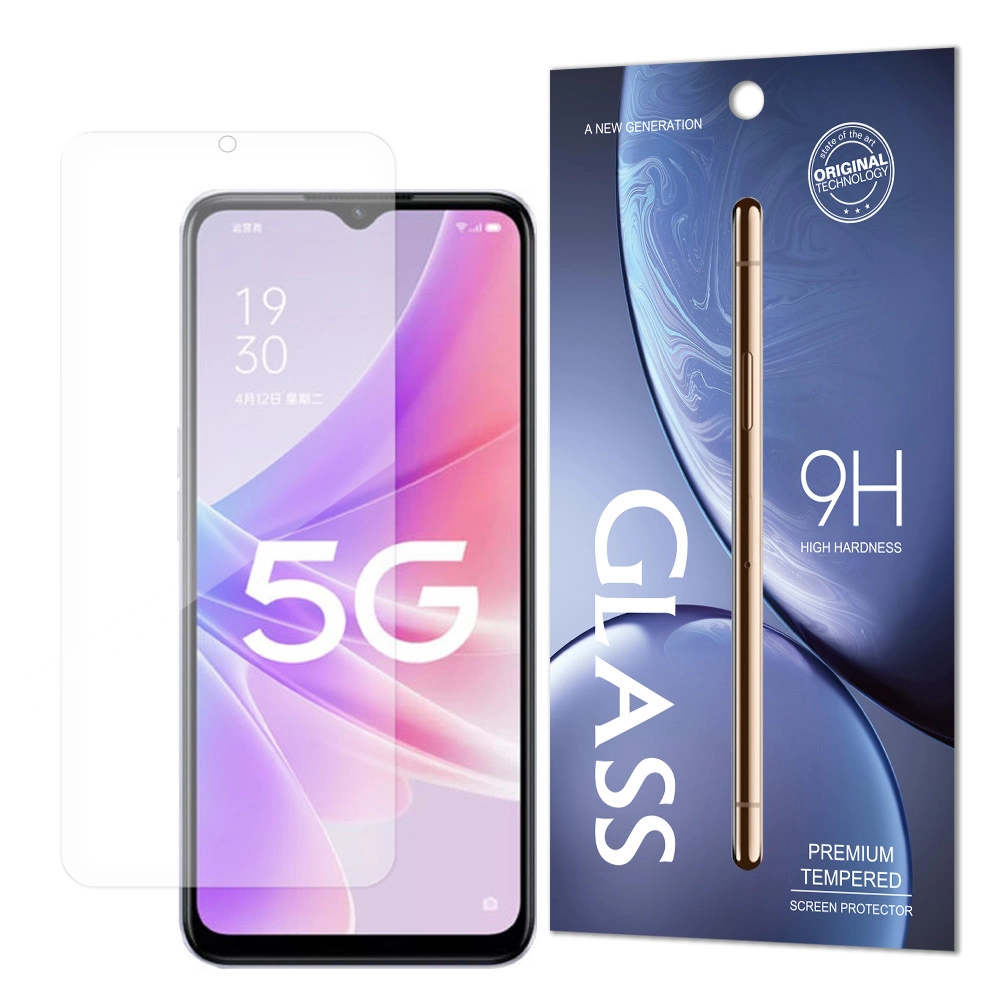 Grūdintas stiklas eco, be prekės ženklo, OPPO A57 5G 2022 / A77 5G 2022 / A57 4G 2022 / K10 5G / Realme V23 5G / Realme Narzo50