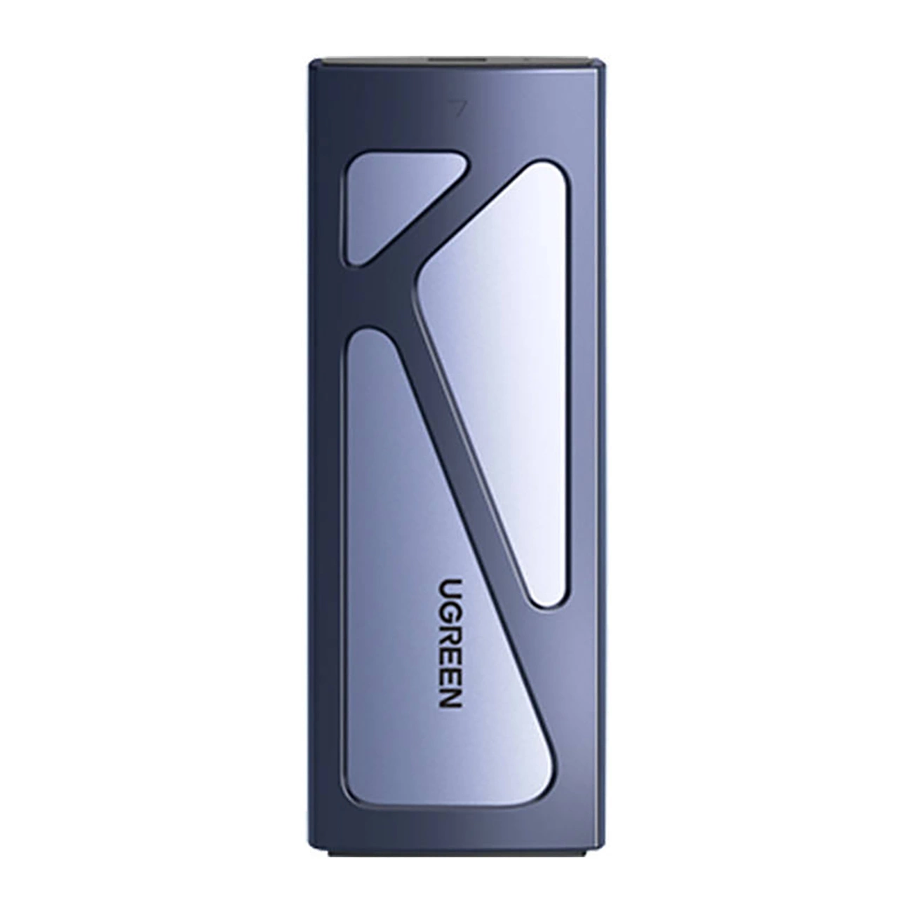 Ugreen CM578 15512 dėklas M.2 NVMe 10Gbps diskui – juodas + USB-C / USB-A laidas + USB-C / USB-C laidas