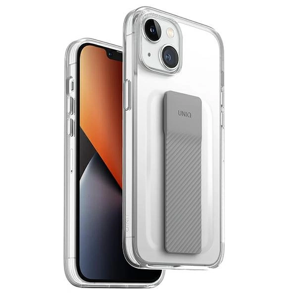 Uniq Heldro Mount dėklas iPhone 14 Plus – permatomas