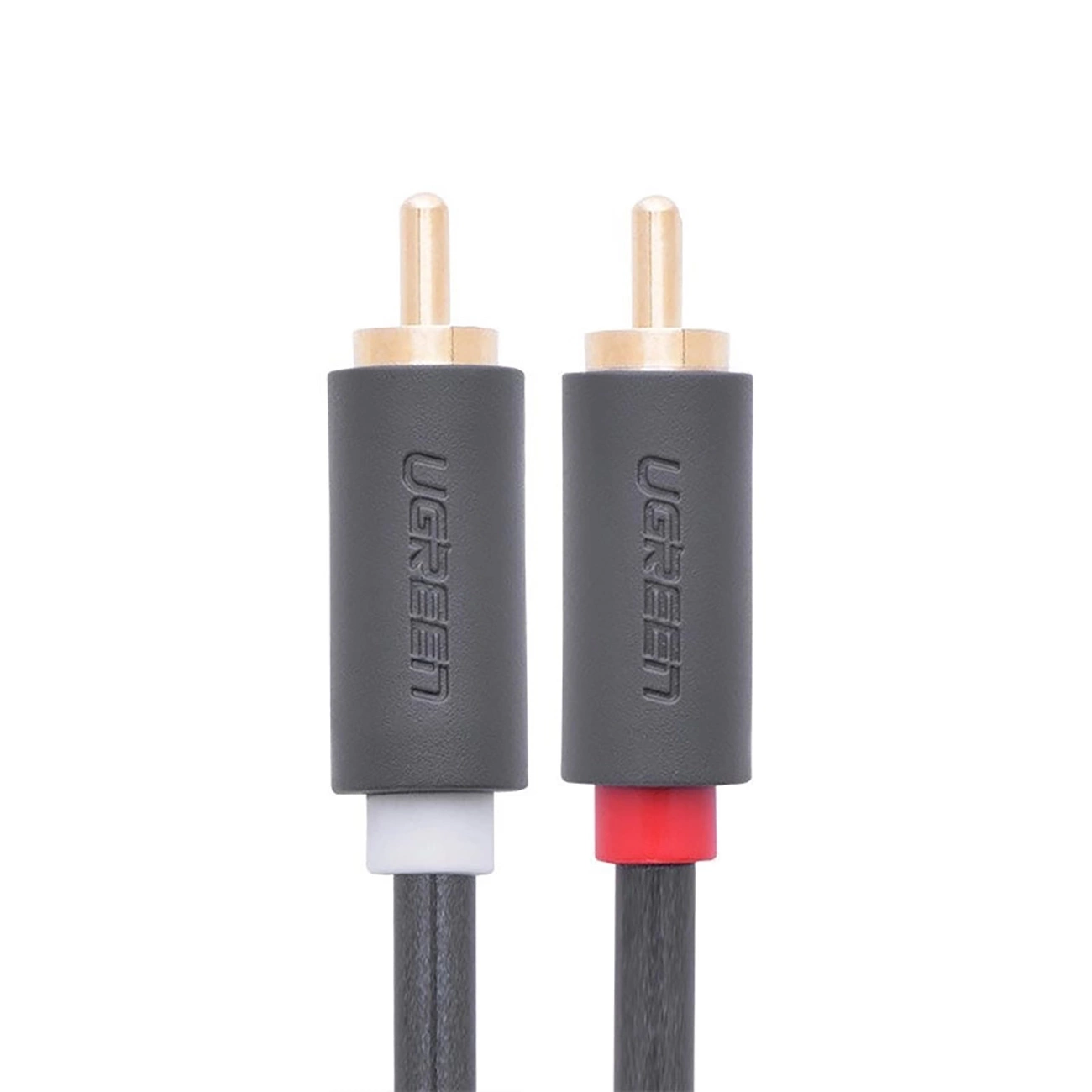 Ugreen AV104 30747 garso laidas 2RCA (vyriškas) / 2RCA (vyriškas) 1 m – pilkas