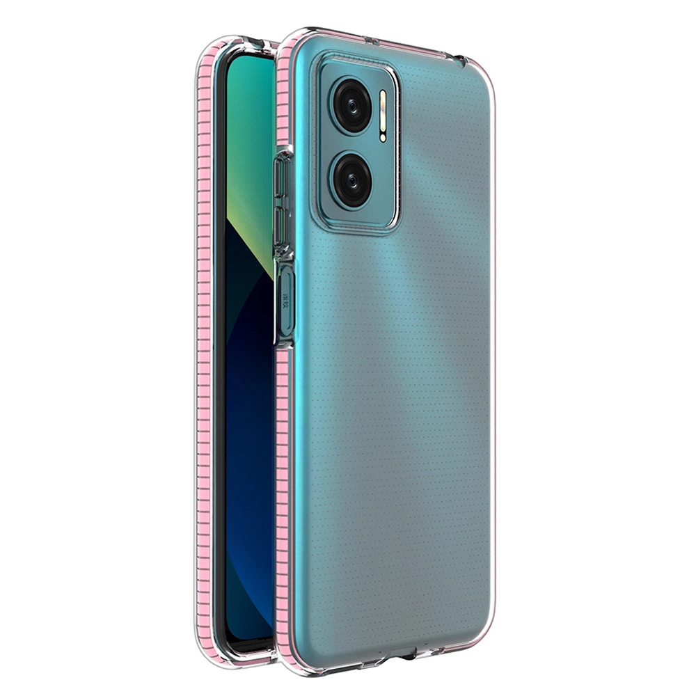 Spring Case silikoninis dėklas Xiaomi Redmi Note 11E / Redmi 10 5G / Redmi 10 Prime+ 5G / Poco M4 5G, šviesiai rožinis