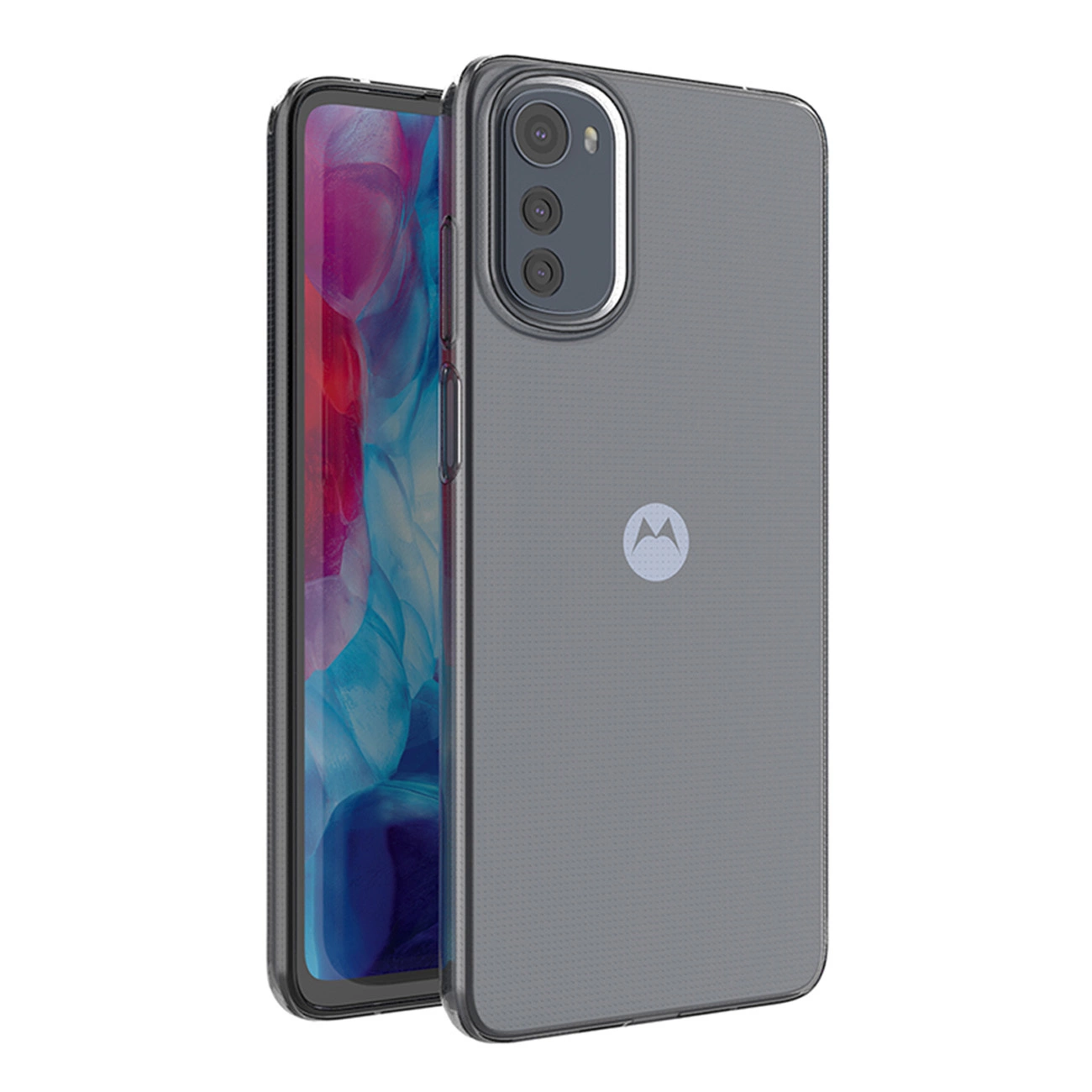 Ultra Clear 0.5mm dėklas Motorola Moto E32 plonas skaidrus nugarėlė
