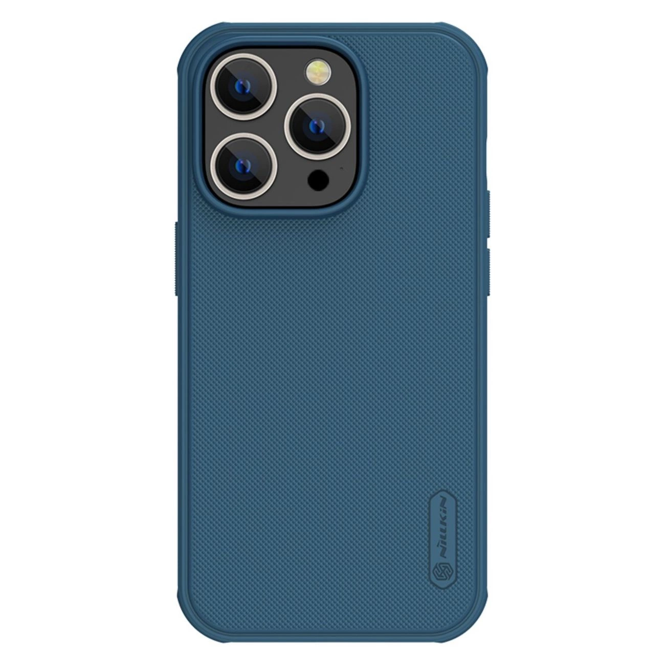 Nillkin Super Frosted Shield Pro dėklas iPhone 14 Pro nugarėlė mėlyna