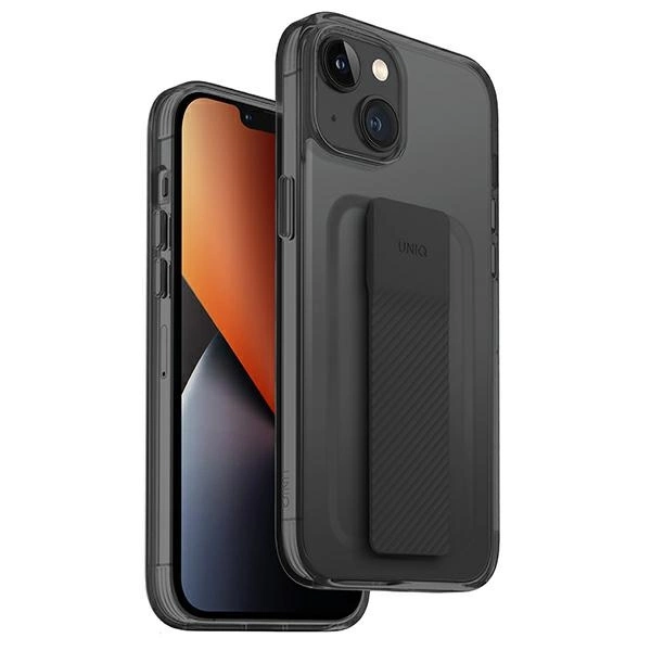 Uniq Heldro Mount dėklas iPhone 14 – juodas