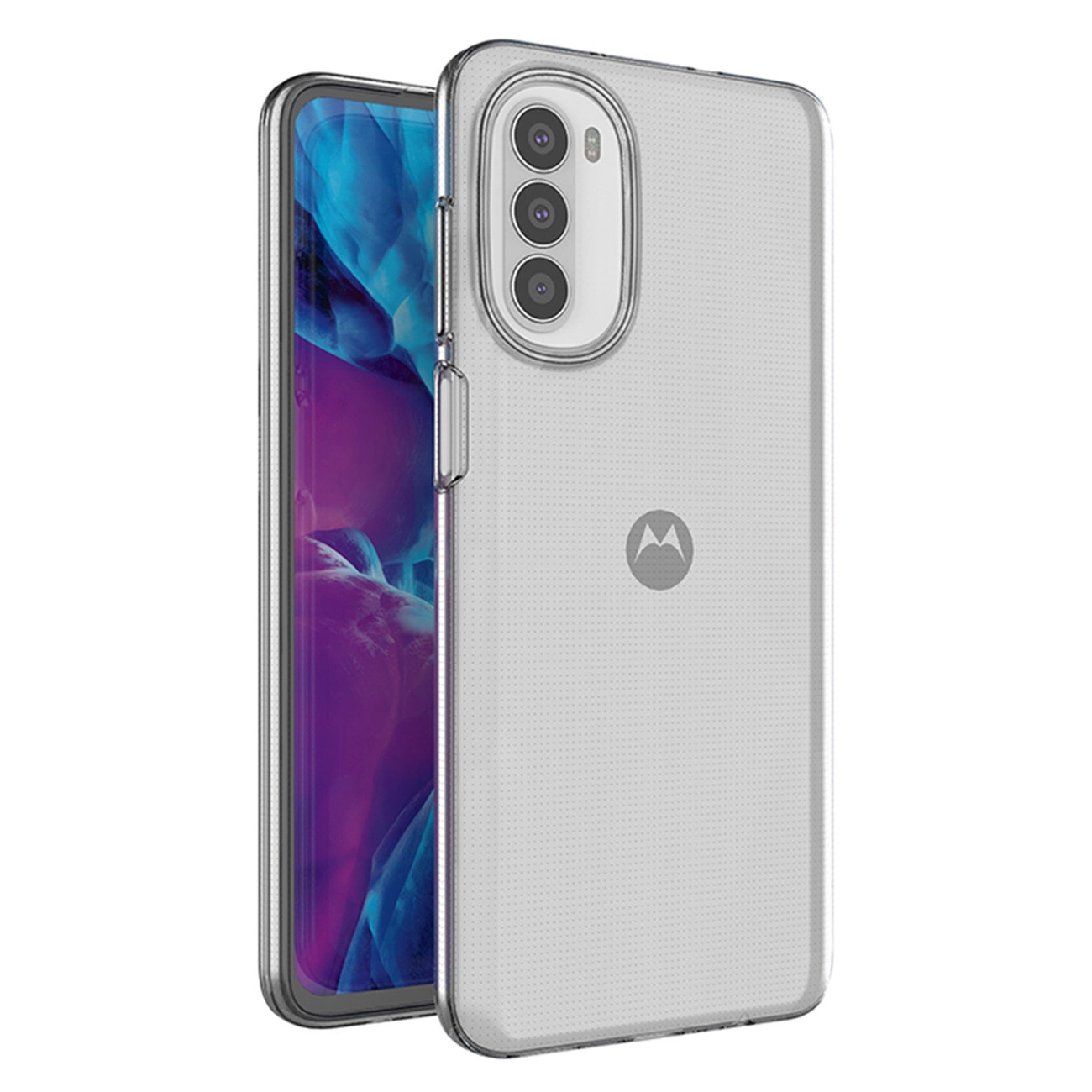 Ultra Clear 0.5mm dėklas Motorola Moto G82 5G / Moto G52 plonas skaidrus nugarėlė