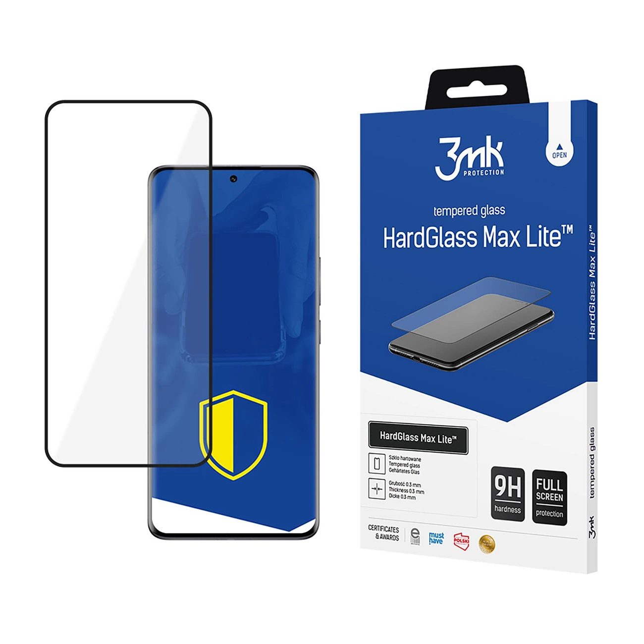 9H 3mk HardGlass Max Lite™ stiklas Xiaomi 13 Pro