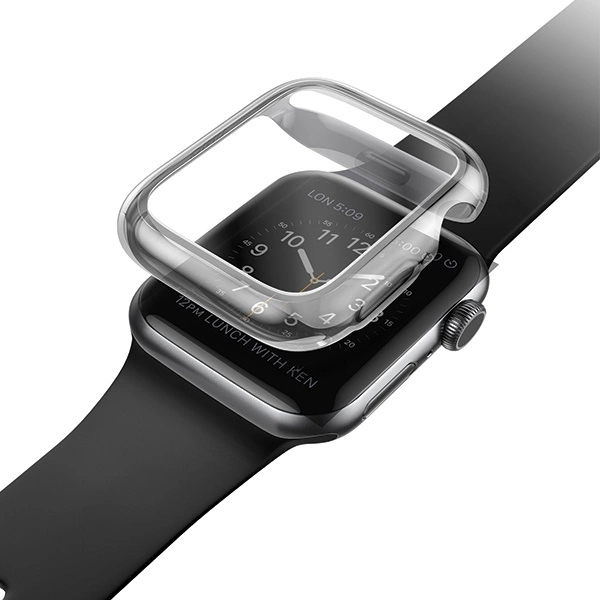 Uniq Garde dėklas Apple Watch 4/5/6/SE 44mm – pilkas