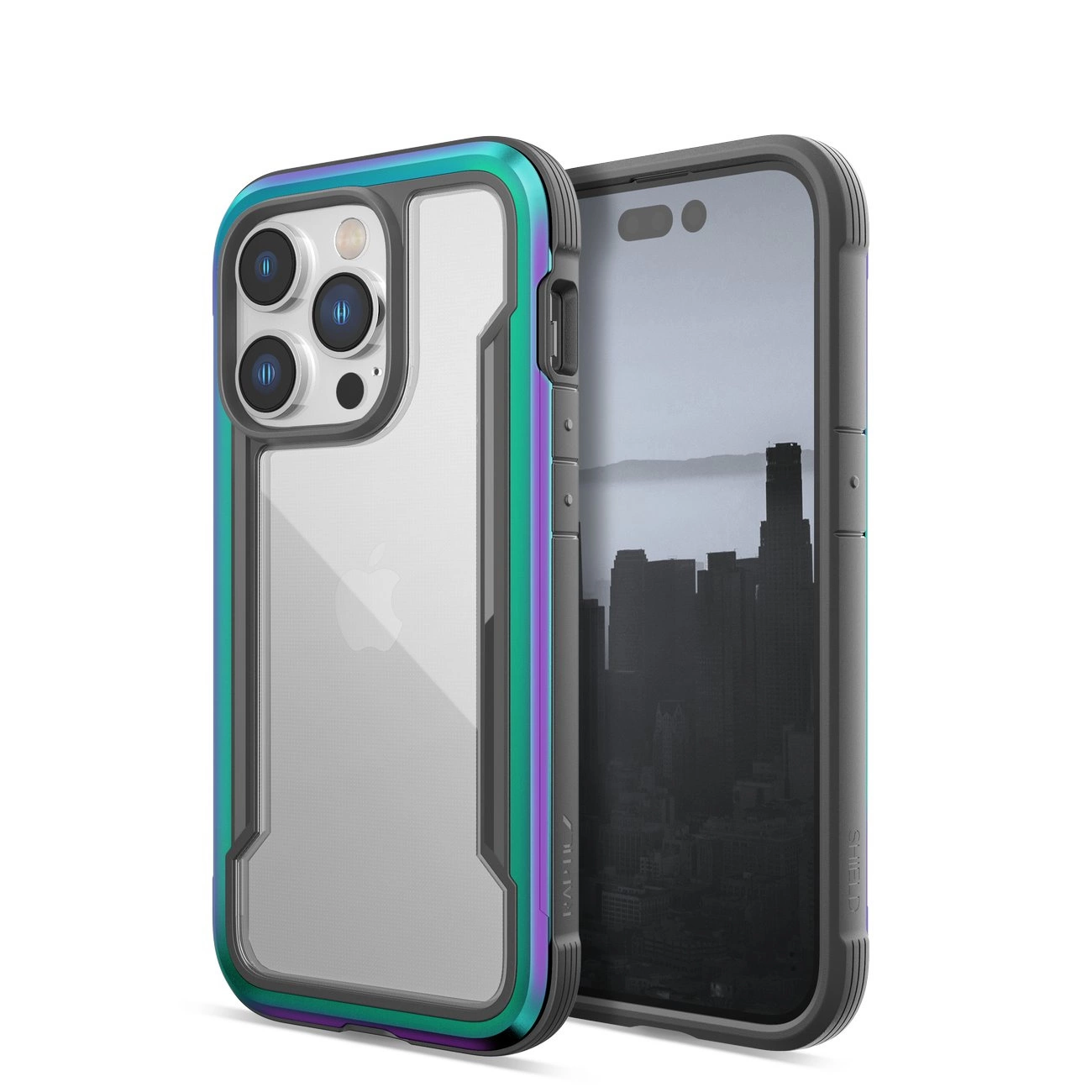 Raptic X-Doria Shield dėklas iPhone 14 Pro, apsauginis opal dangtelis
