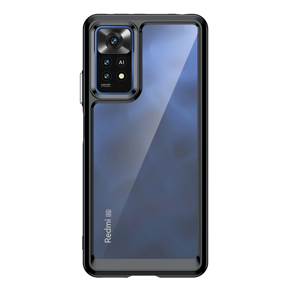 Outer Space dėklas Xiaomi Poco X5 5G / Redmi Note 12 5G – dėklas su lanksčiu rėmeliu, juodas