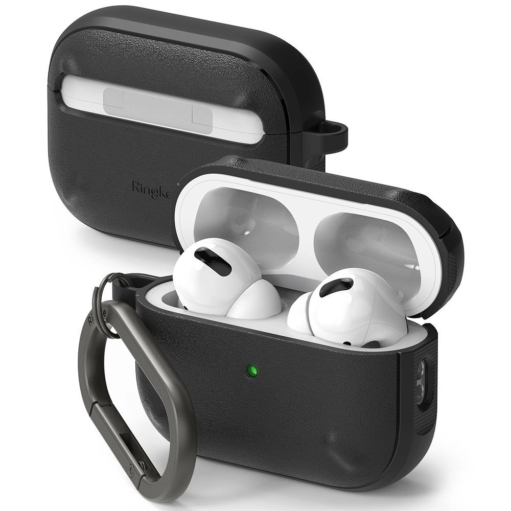 Ringke Onyx dėklas AirPods Pro 2 – armuotas, ausinėms, juodas