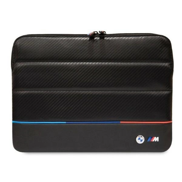 BMW Carbon Tricolor dėklas 14" nešiojamam kompiuteriui – juodas