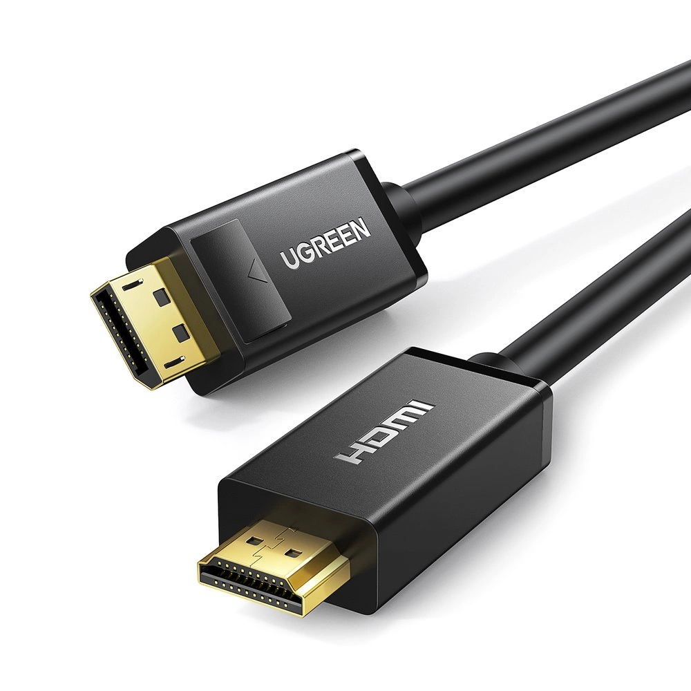 DisplayPort – HDMI kabelis Ugreen DP101 4K 3 m – juodas