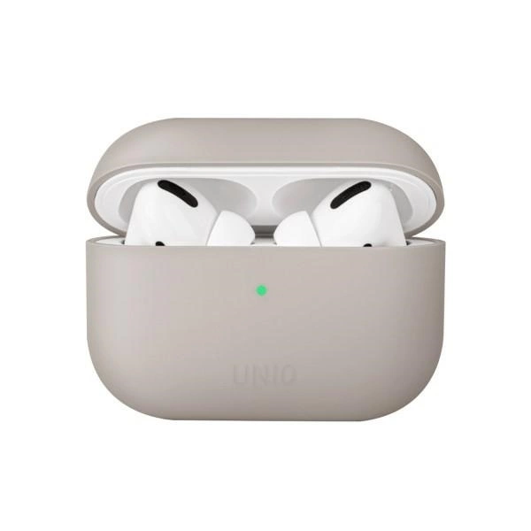 Uniq Lino dėklas AirPods Pro – smėlio spalvos