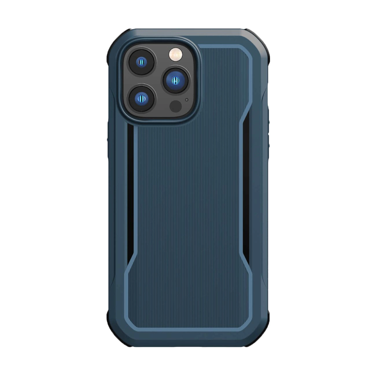 Raptic X-Doria Fort dėklas iPhone 14 Pro Max, MagSafe apsauginis dangtelis, mėlynas