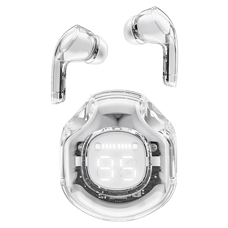 Acefast T8 TWS Bluetooth bevielės ausinės – baltos