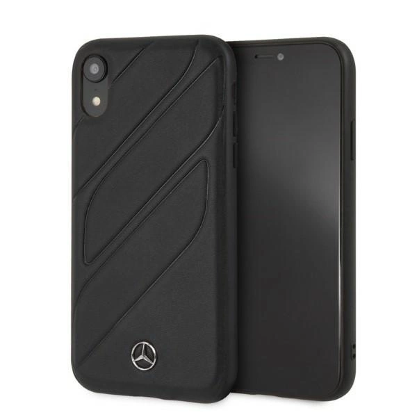 Mercedes MEHCI61THLBK iPhone Xr – juodas/juodas kietas dėklas, New Organic I