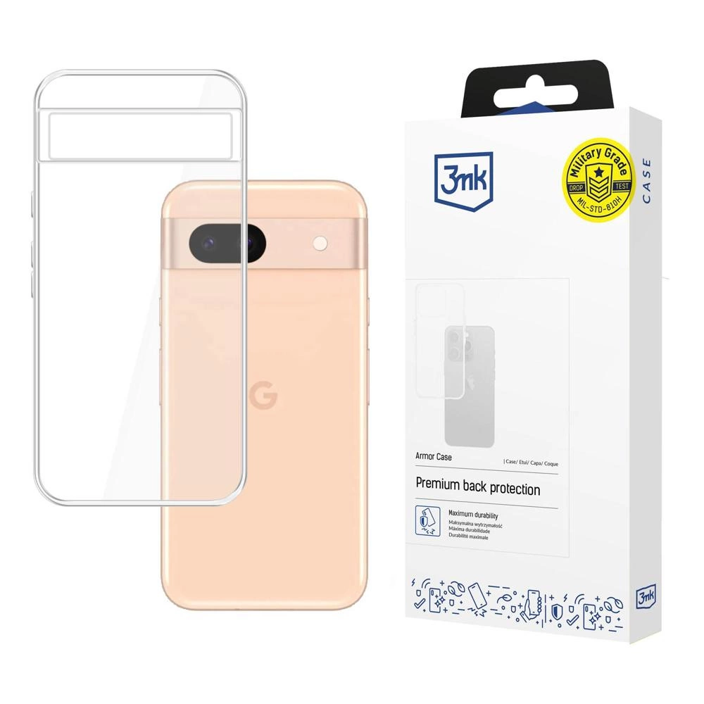 3mk Armor dėklas iPhone 6 / 6s – permatomas