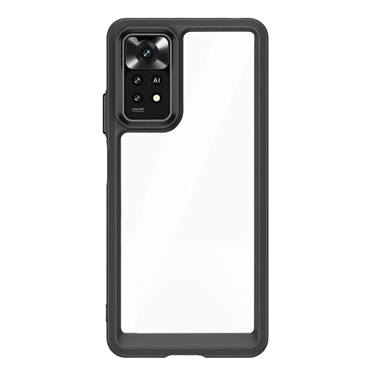 Outer Space Case silikoninis dėklas Xiaomi Poco M4 Pro 5G - juodas