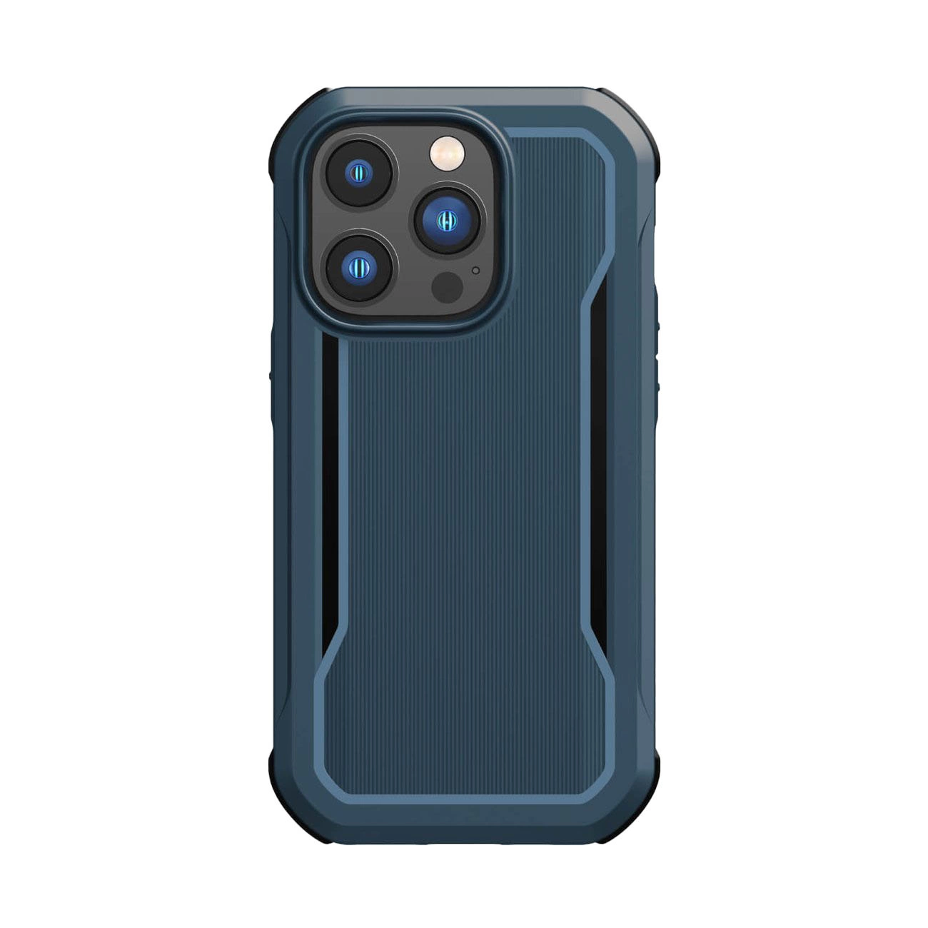 Raptic X-Doria Fort dėklas iPhone 14 Pro, MagSafe apsauginis dangtelis, mėlynas
