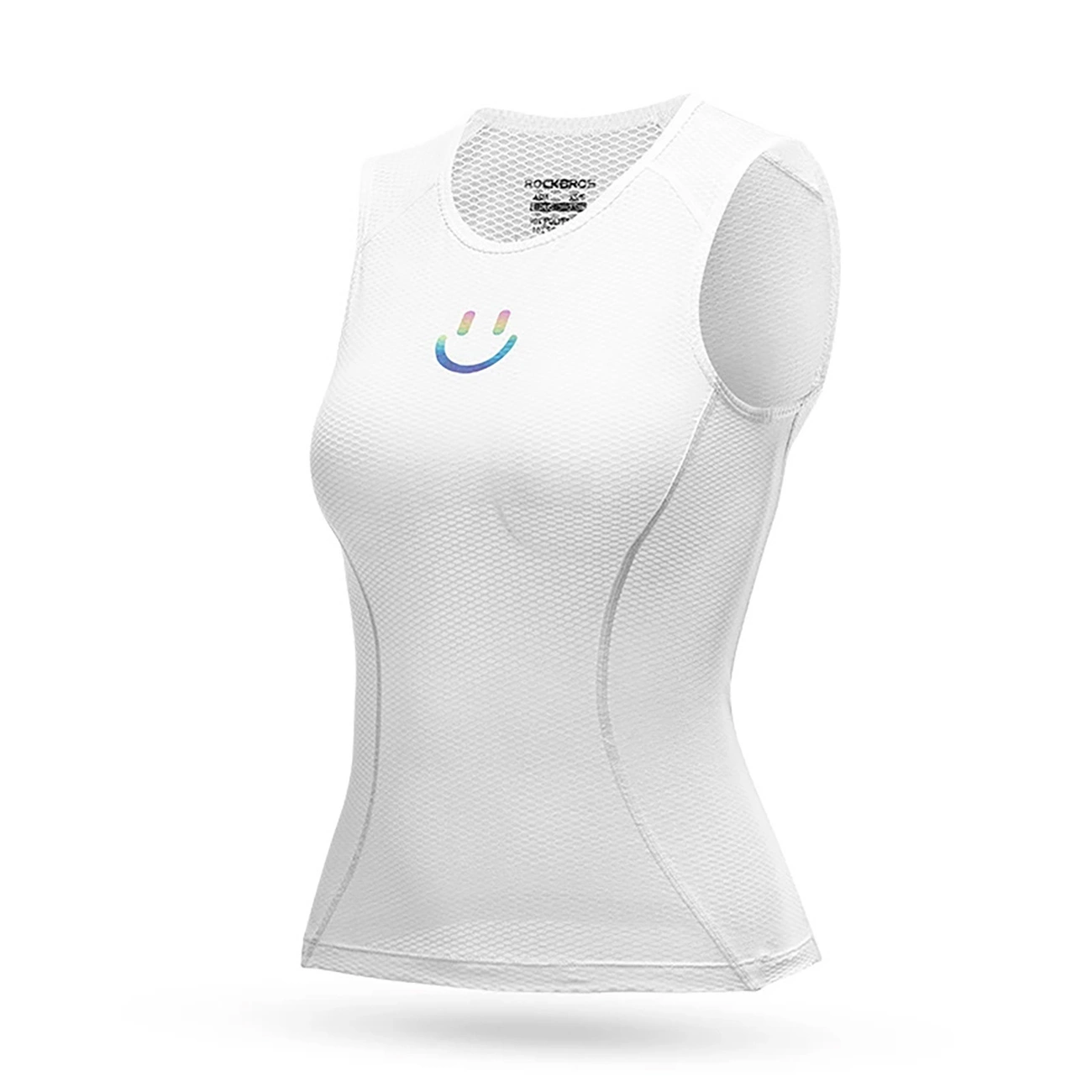 Rockbros YDBX001 moteriška greitai džiūstanti dviračio liemenė XL / XXL – balta