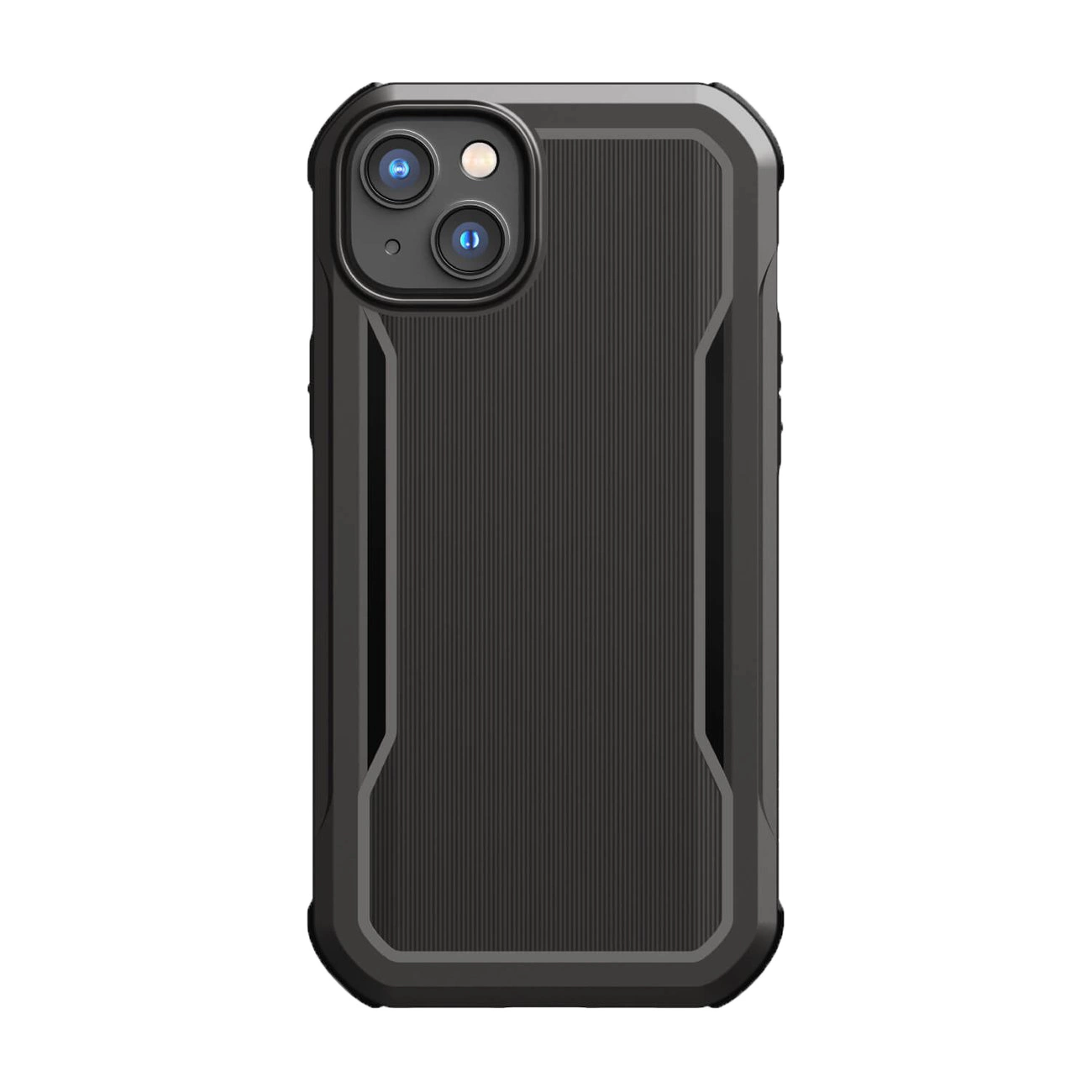 Raptic X-Doria Fort dėklas iPhone 14 Plus, MagSafe apsauginis dangtelis, juodas