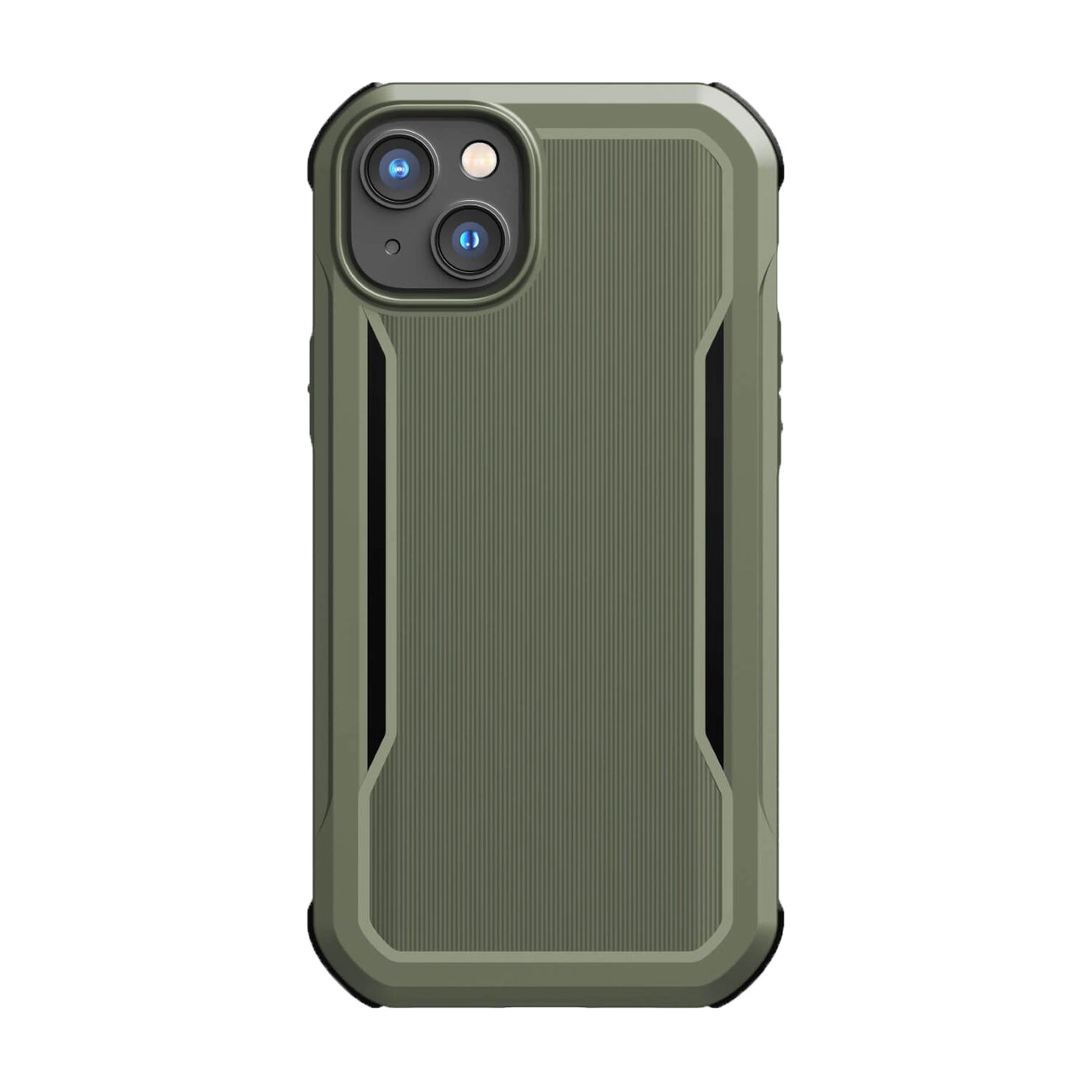 Raptic X-Doria Fort dėklas iPhone 14 Plus, MagSafe apsauginis dangtelis, žalias