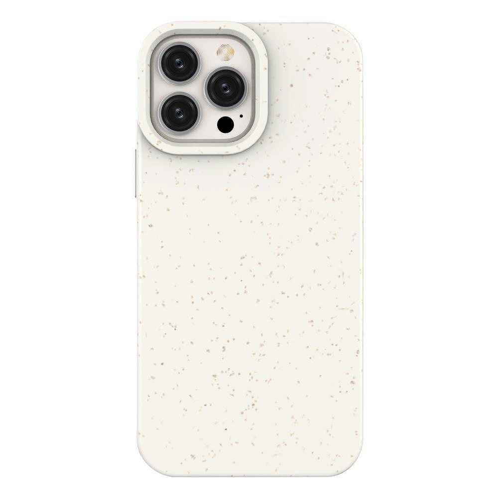 Eco Case silikoninis, biologiškai skaidomas dėklas iPhone 14 Plus, baltas