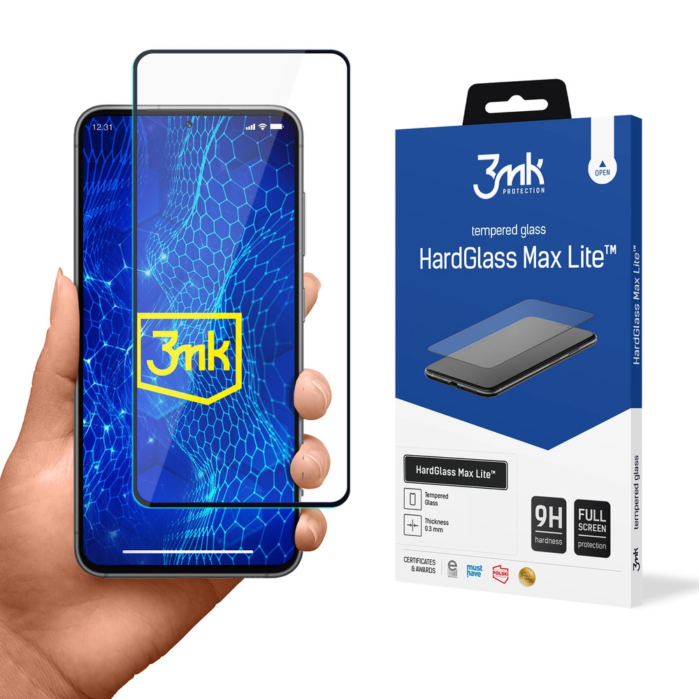 Samsung Galaxy S23 Plus – 3mk HardGlass Max Lite™