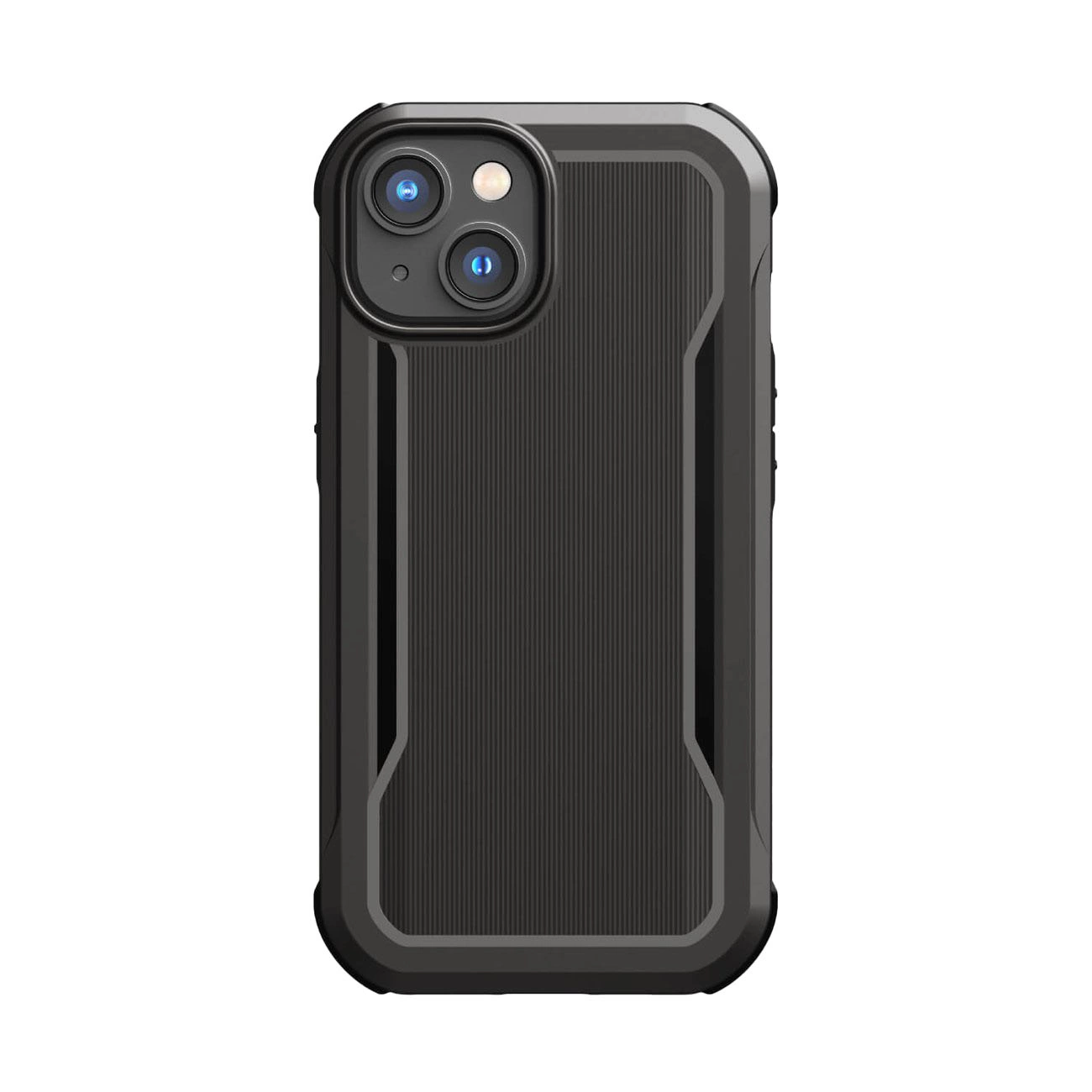 Raptic X-Doria Fort dėklas iPhone 14, MagSafe apsauginis dangtelis, juodas
