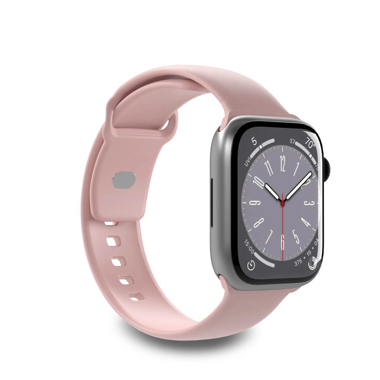 Puro Icon silikoninis dirželis Apple Watch 38 / 40 / 41 mm – rožinis (2 vnt.)