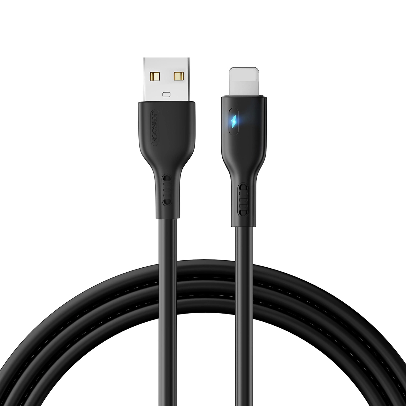 Joyroom Premium Series A13 USB-A / Lightning kabelis 2.4A 2 m – juodas