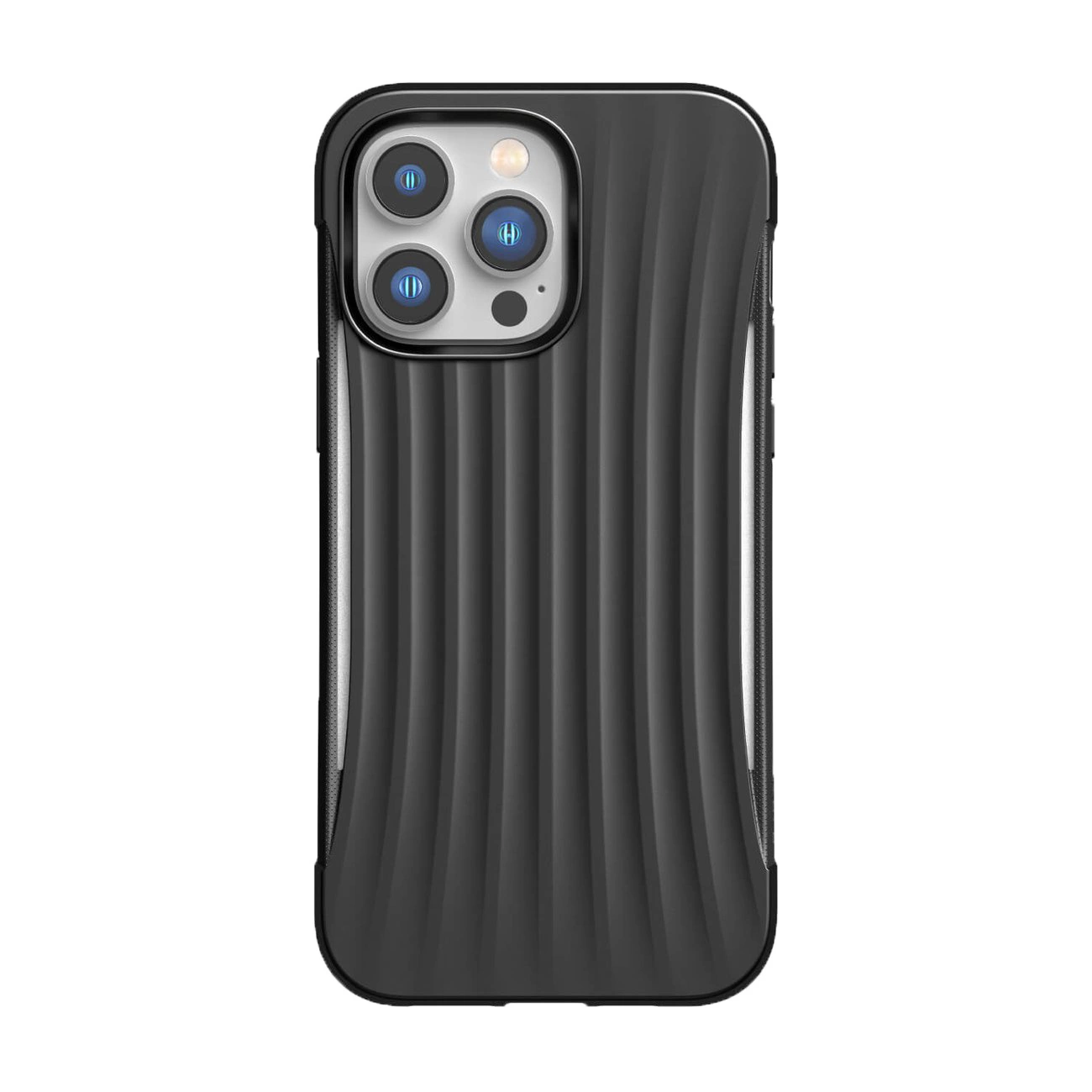 Raptic X-Doria Clutch dėklas iPhone 14 Pro Max, juodas nugarėlės dangtelis