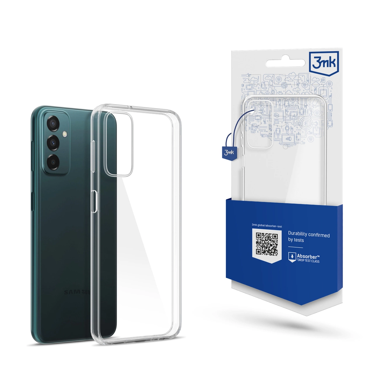 3mk Clear Case Samsung Galaxy M23 5G – permatomas