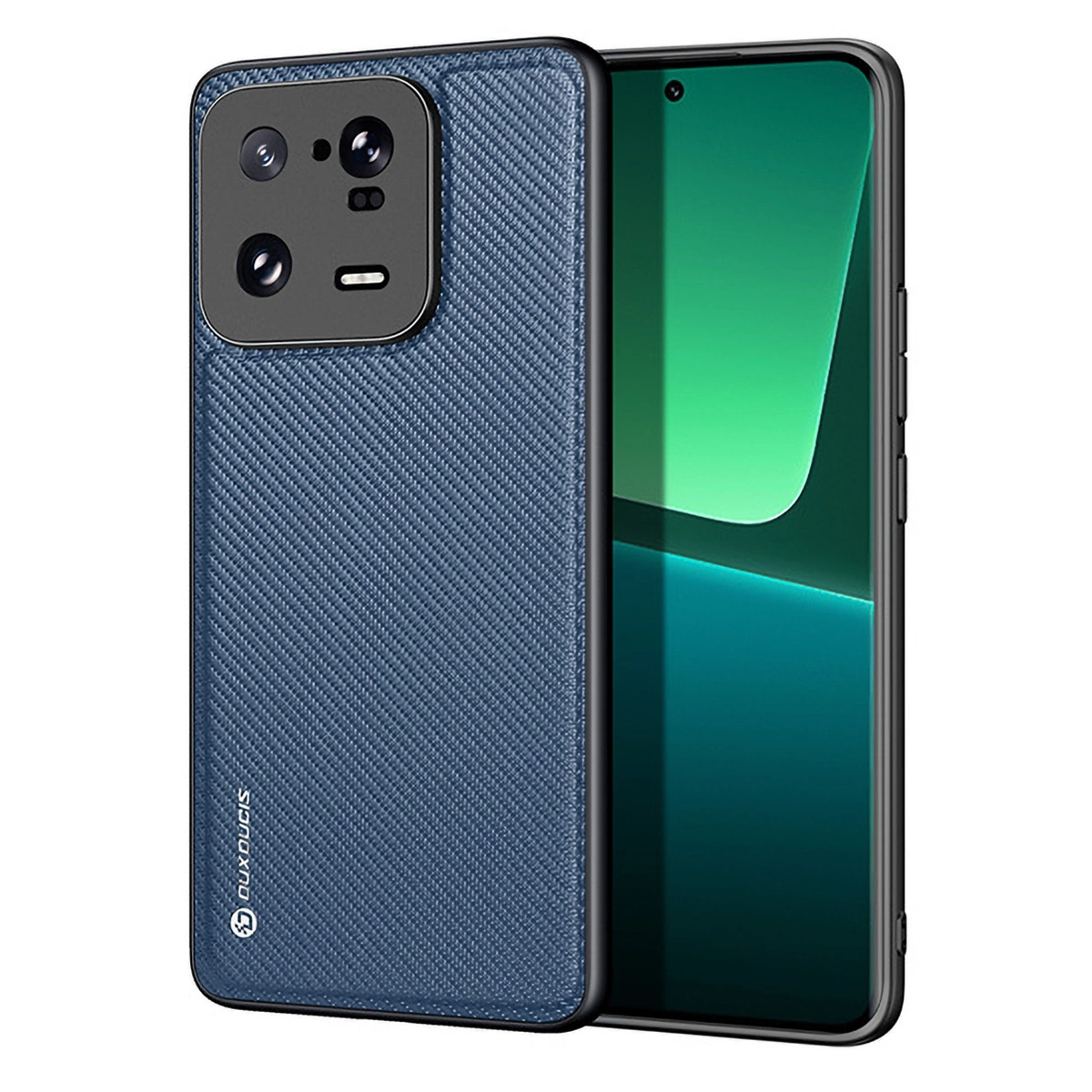 Dux Ducis Fino dėklas Xiaomi 13 Pro – su silikono rėmeliu, mėlynas