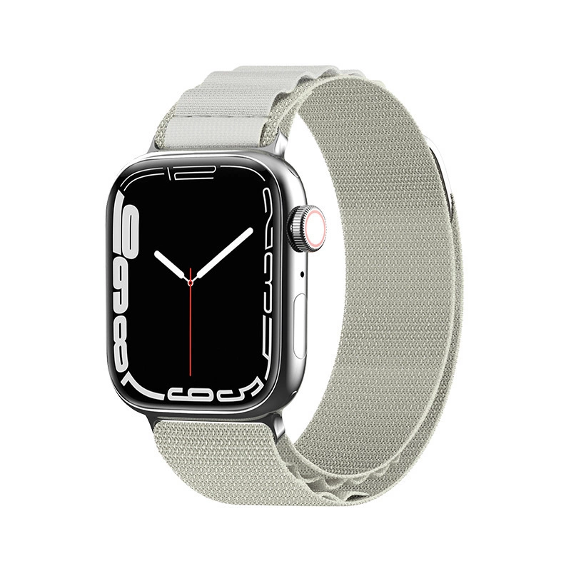Alpine plieninė sagties apyrankė skirta Apple Watch 42/44/45/49mm - pilka