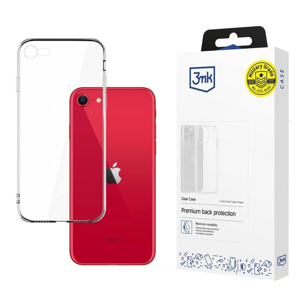3mk Clear Case iPhone SE 2020 / SE 2022 – permatomas