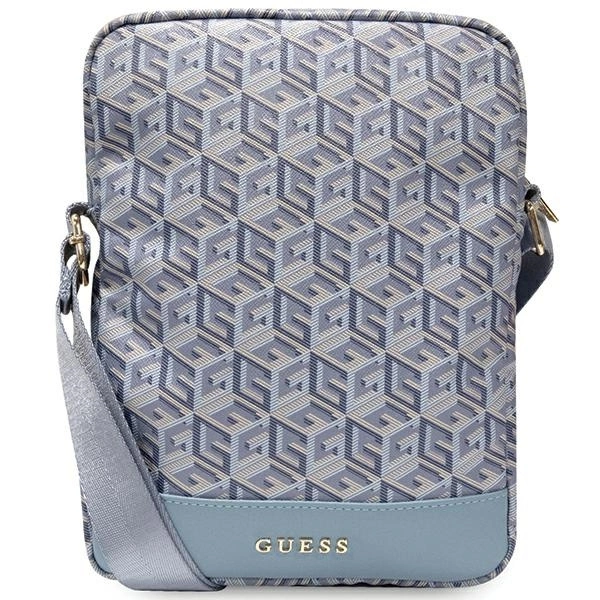 Guess GCube Stripe planšetės dėklas 10" planšetei - mėlynas