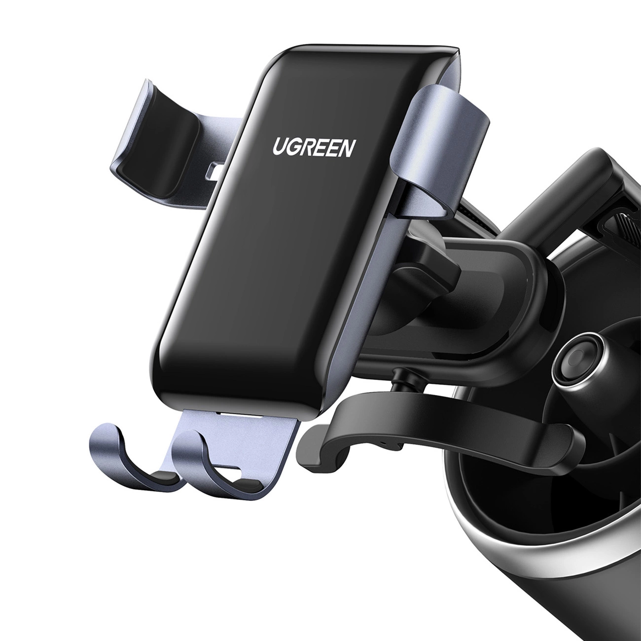 Automobilinis telefono laikiklis – Round Grid Ugreen LP274 – pilkas