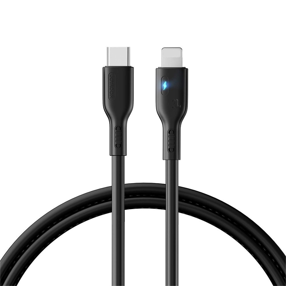 Joyroom Premium Series A13 Lightning / USB-C kabelis 20W 1.2 m – juodas
