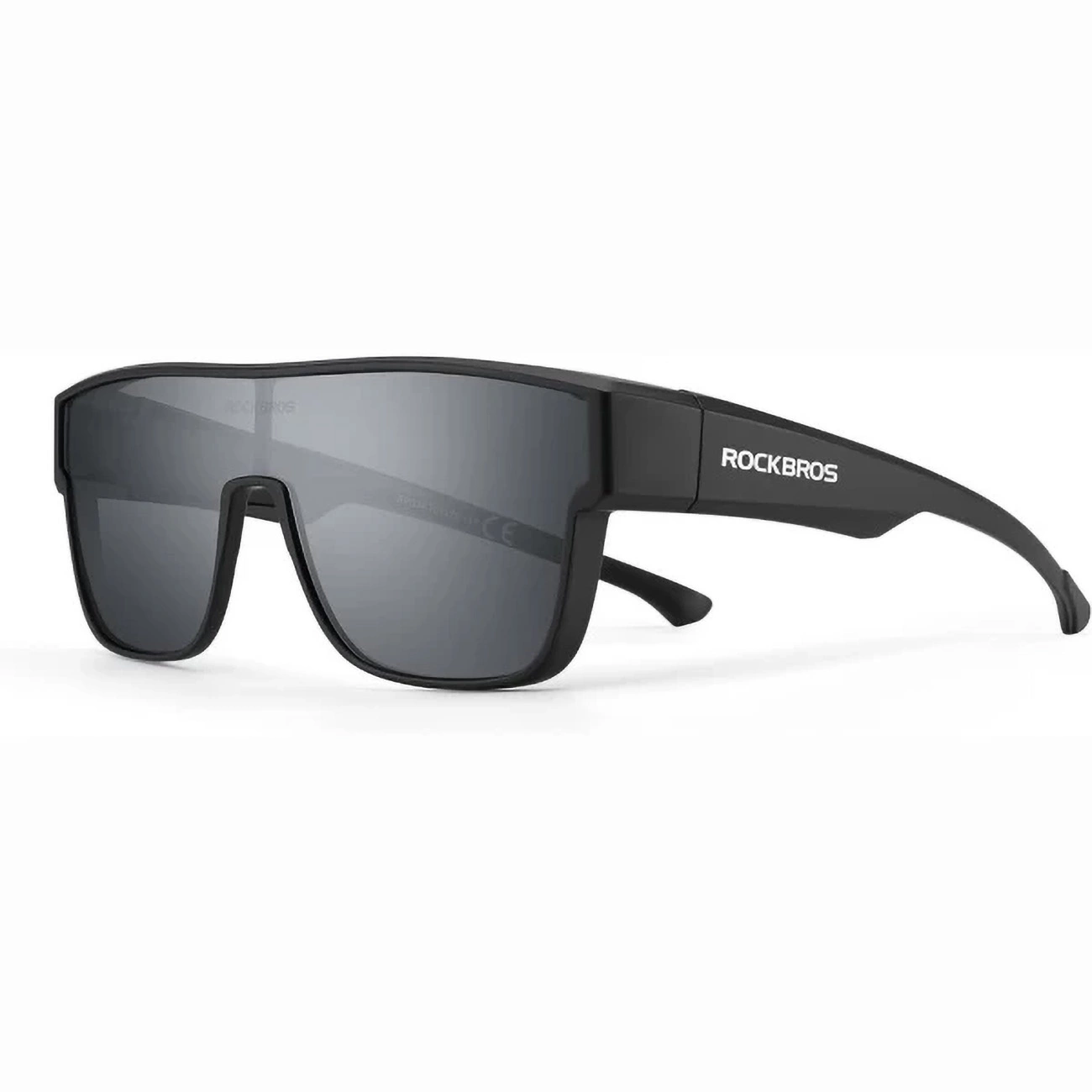 Rockbros SP304 poliarizuoti dviračio akiniai – juodi