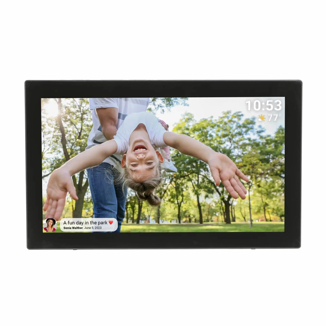 Denver Frameo PFF-2160 21.5” skaitmeninis rėmelis - juodas
