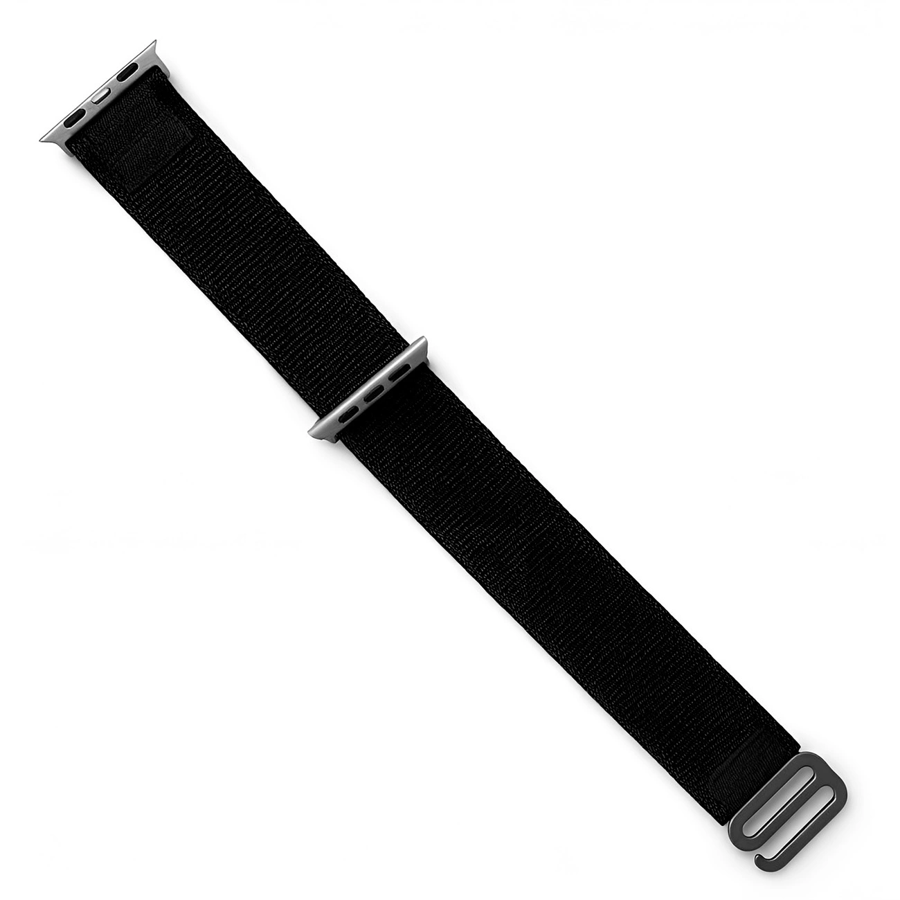Apple Watch 38/40/41mm plieninė sagties apyrankė - juoda