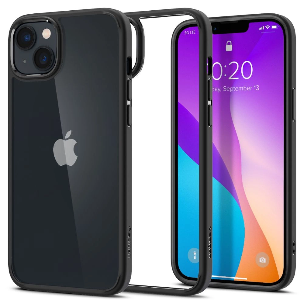 Spigen Ultra Hybrid iPhone 14 Plus dėklas - matinė juoda